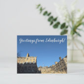 CITINERARIES: Greetings from Edinburgh! Postkarte (Stehend Vorderseite)