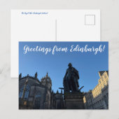 CITINERARIES: Grüße aus Edinburgh! Postkarte (Vorne/Hinten)