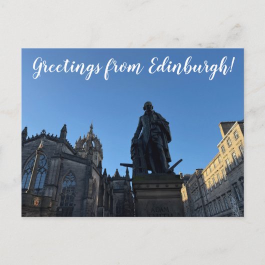 CITINERARIES: Grüße aus Edinburgh! Postkarte (Vorderseite)