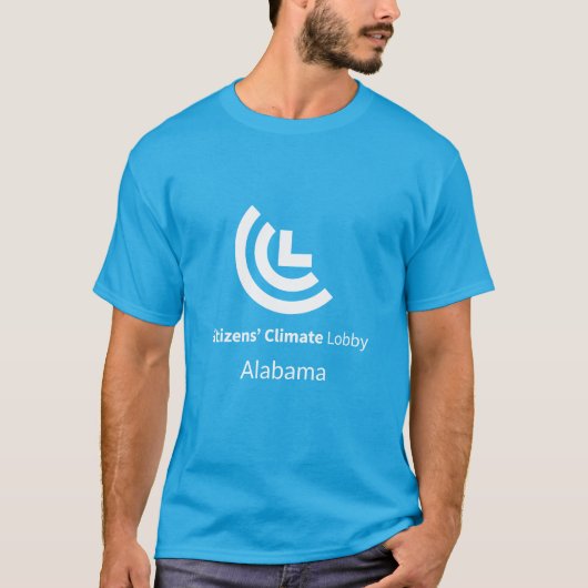 Citizens Climate Lobby Alabama (nur Front) T-Shirt (Vorderseite)