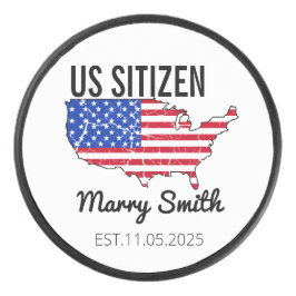 Citizenship Day American – Proud to Be an America Eishockey Puck