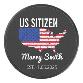 Citizenship Day American – Proud to Be an America Eishockey Puck
