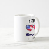 Citizenship Day American – Proud to Be an America Kaffeetasse (VorderseiteRechts)