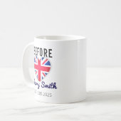 Citizenship Day American  – Proud to Be an America Kaffeetasse (Vorderseite Links)