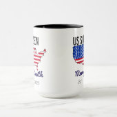 Citizenship Day American – Proud to Be an America Tasse (Zentrum)