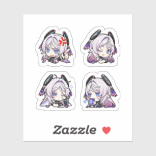 Citlali Genshin Impact 4er Stickerbogen Extra  Aufkleber