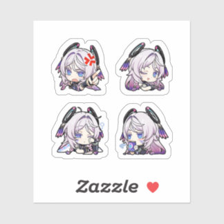 Citlali Genshin Impact 4er Stickerbogen Extra  Aufkleber