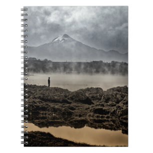 Citlaltépetl vom Achichic See in Puebla Notizblock