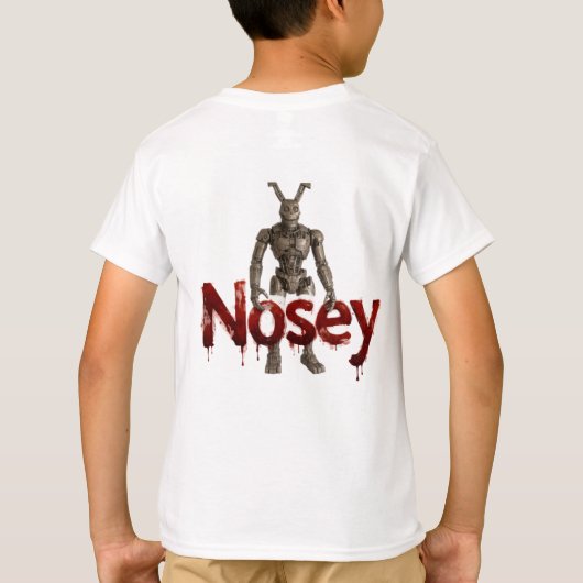 Citra Nosey Animatronic Benjamin Pochurek Nosey T-Shirt (Rückseite)