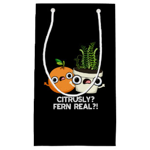 Citrely Fern Real Funny Citrus Pflanze Puff Dark B Kleine Geschenktüte