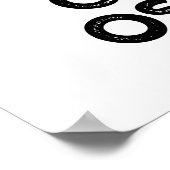 Citrely Ostrange Funny Strange Orange Pub Poster (Ecke)