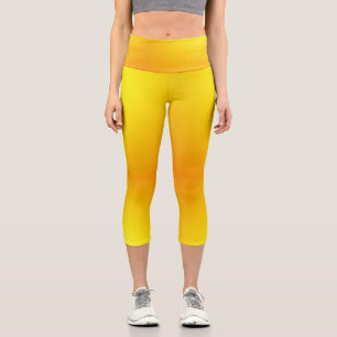 Citrine Atem Capri Leggings