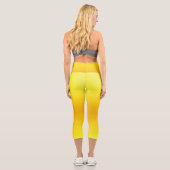 Citrine Capri Leggings (Rückseite)