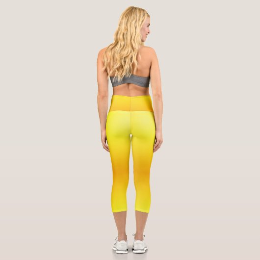 Citrine Capri Leggings (Rückseite)