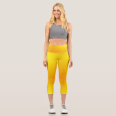 Citrine Capri Leggings (Vorderseite)