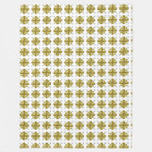 Citrine Clover Fleecedecke (Vorderseite)