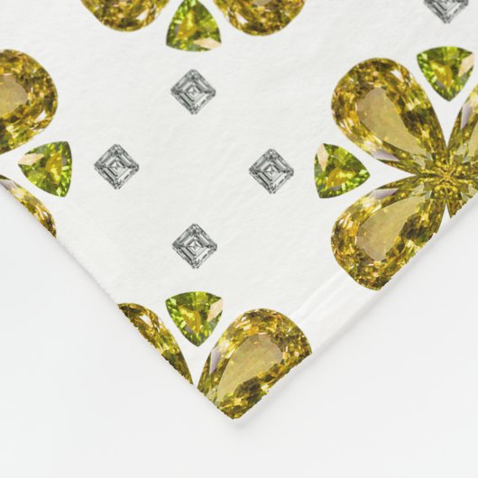 Citrine Clover Fleecedecke (Ecke)