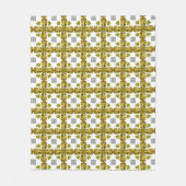 Citrine Clover Fleecedecke (Vorderseite)