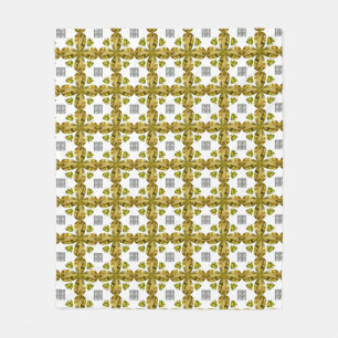 Citrine Clover Fleecedecke