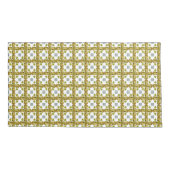 Citrine Clover Kissenbezug (Rückseite-Links)