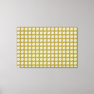 Citrine Clover Leinwanddruck