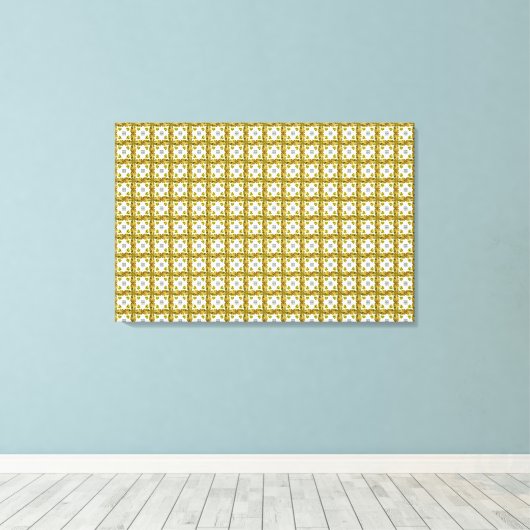 Citrine Clover Leinwanddruck (Insitu (Holzboden))