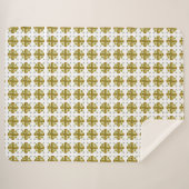 Citrine Clover Sherpadecke (Vorderseite (Horizontal))