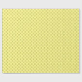 Citrine Gemini Symbol Wrapping Paper Geschenkpapier (Flach)