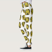 Citrine Gemstone Gelb Leggings (Links)