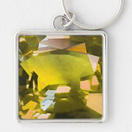 Citrine Gemstone Gelb Schlüsselanhänger