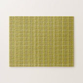 Citrine Gemstone Kunst, Gelb Puzzle (Horizontal)