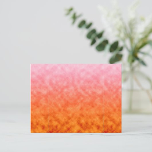 Citrine Glanz Postkarte (Stehend Vorderseite)