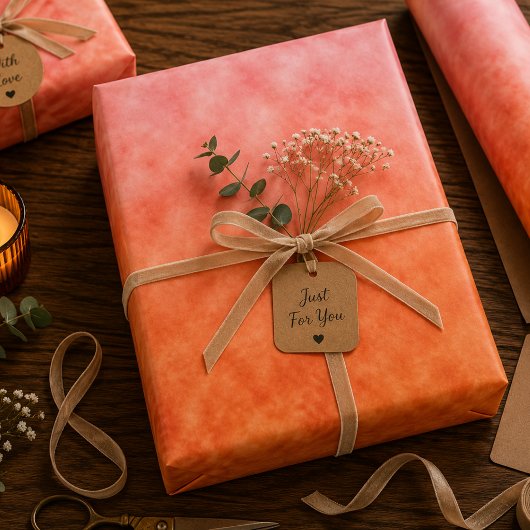 Citrine Glow Geschenkpapier Set