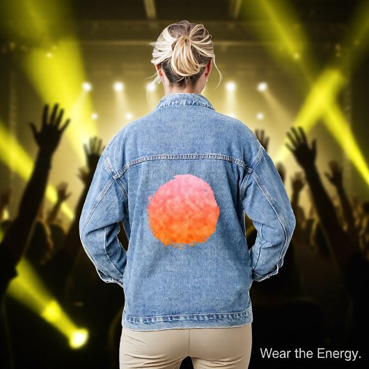 Citrine Glow Jeansjacke