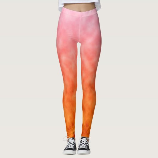 Citrine Glow Leggings (Vorderseite)