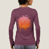 Citrine Glow Tri-Blend Shirt (Rückseite)