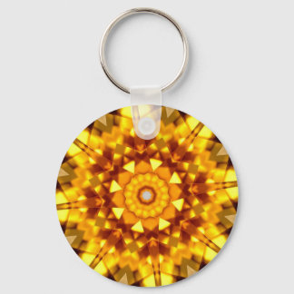 Citrine Kaleidoscope Schlüsselanhänger