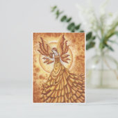Citrine Postkarte (Stehend Vorderseite)