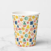 Citrine Prism Mosaic Pappbecher (Rückseite)