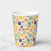 Citrine Prism Mosaic Pappbecher (Vorderseite)