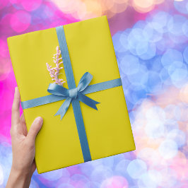 Citrine Solid Color Geschenkpapier