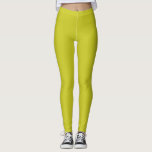 Citrine Solid Schlicht Color Leggings<br><div class="desc">Citrine ist eine Schlichte Farbe. Abstrakte,  schlichte,  trendige Stilfarbe. Frisch zwischen Gelb und Grün. Arbeiten in vielen Anlässen & Jahreszeiten. Hex# CAC922</div>