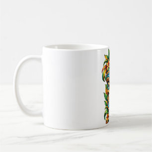 Citrine Vine Tiki Kaffeetasse