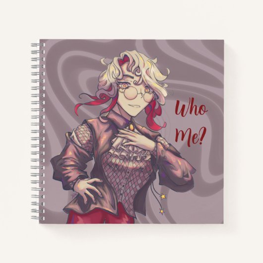 Citrine, who Me? Anime Notizblock (Vorderseite)