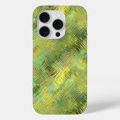 Citrine Yellow Glassy Textur Case-Mate iPhone Hülle (Rückseite)