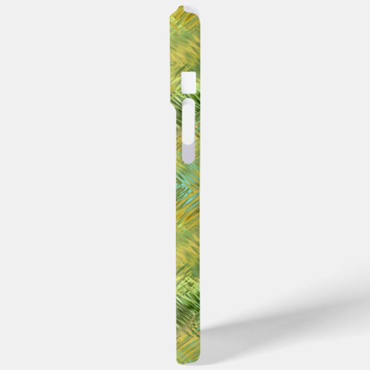 Citrine Yellow Glassy Textur Case-Mate iPhone Hülle (Rückseite / Links)