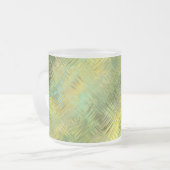 Citrine Yellow Glassy Textur Mattglastasse (Vorderseite Links)