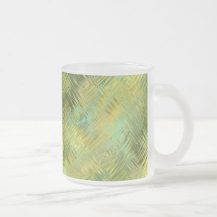 Citrine Yellow Glassy Textur Mattglastasse