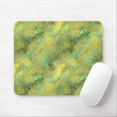 Citrine Yellow Glassy Textur Mousepad (Mit Mouse)