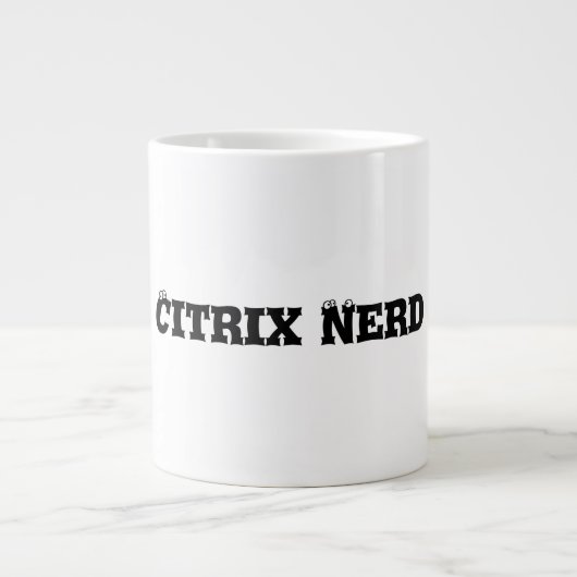 Citrix Nerd-Kaffee-Tasse Jumbo-Tasse (Vorderseite)